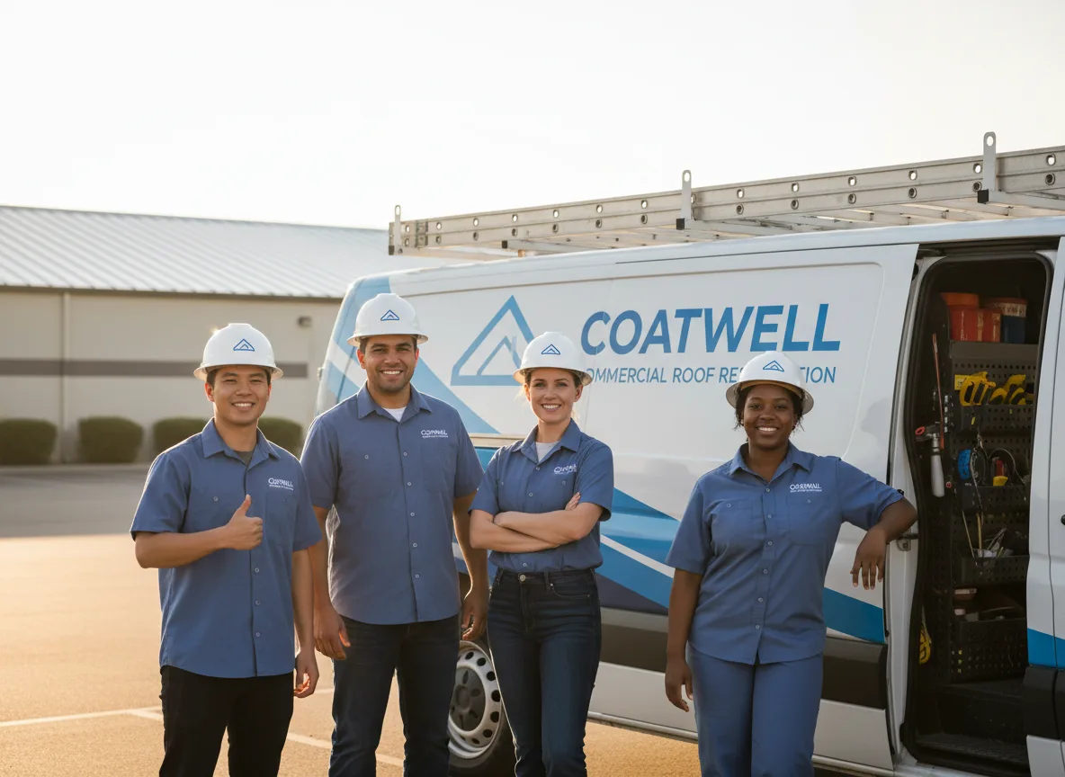 Commercial roof coating company in Wanda, MN